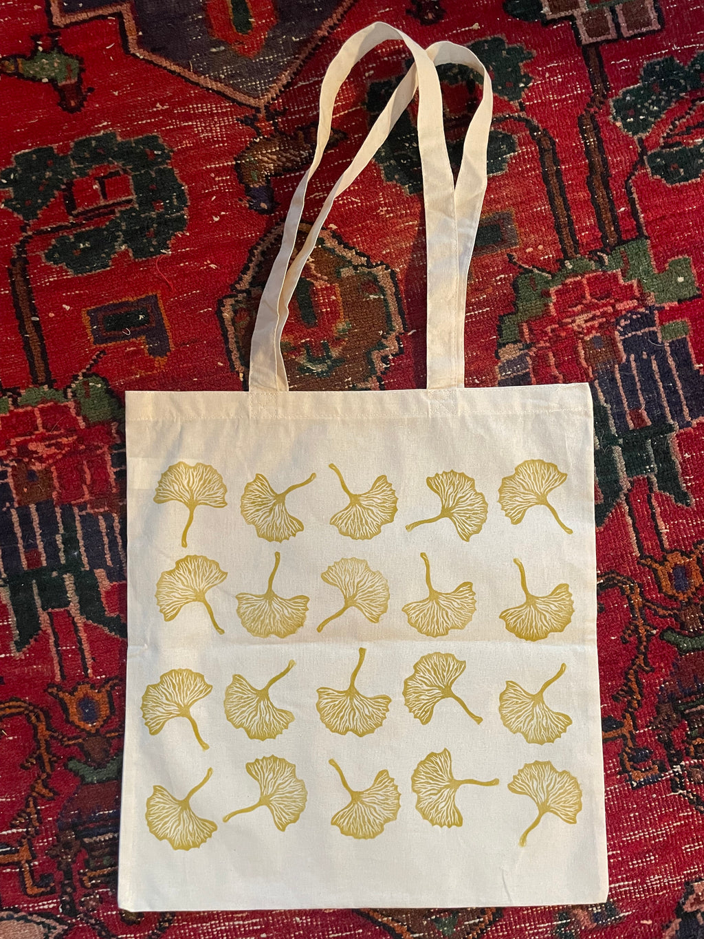 Gingko Leaf Tote Bag