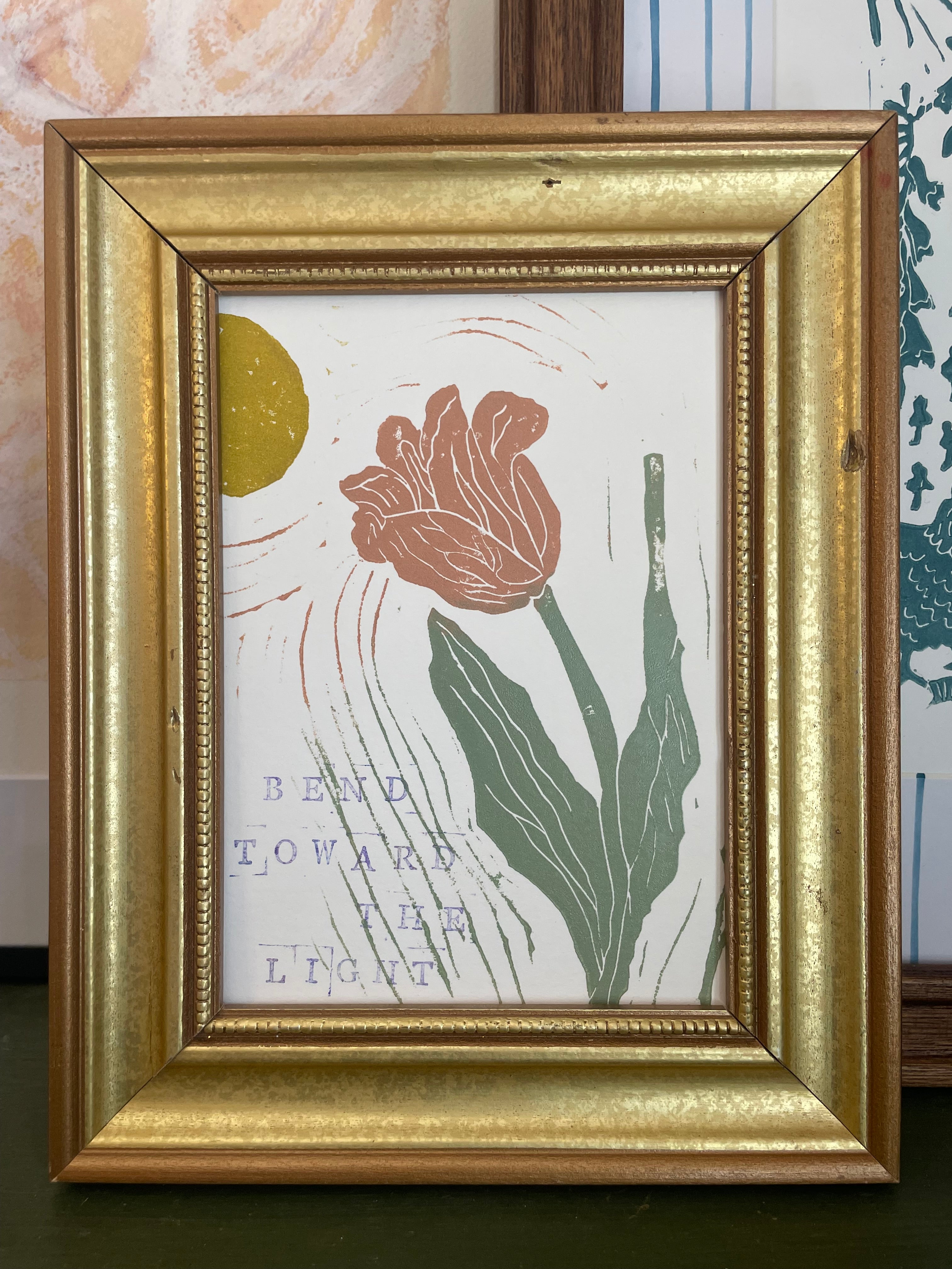 bend toward the light artwork