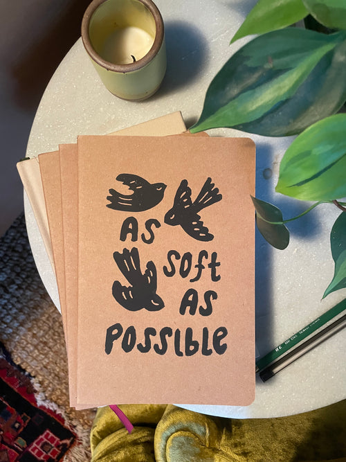 journal with birds and asap
