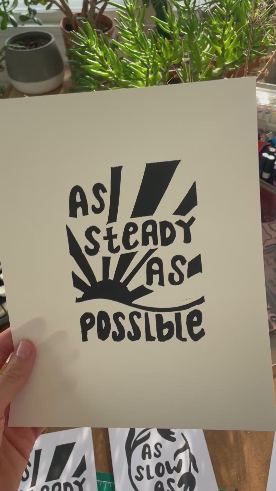 As Steady as Possible artwork